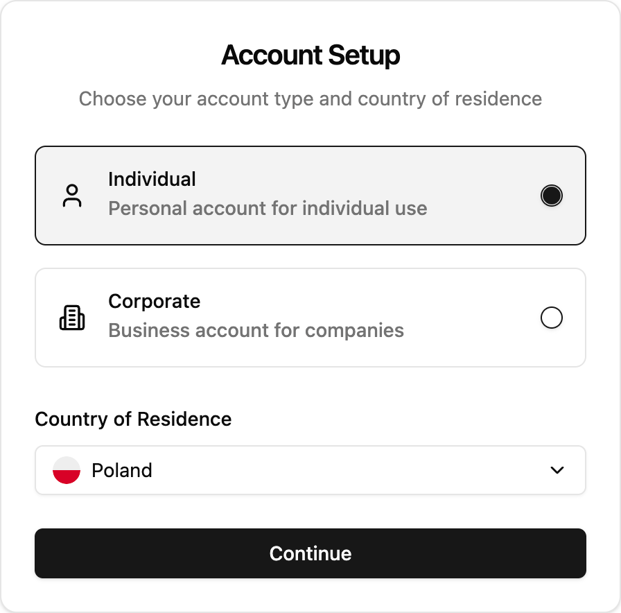Complete Quick Verification (KYC)